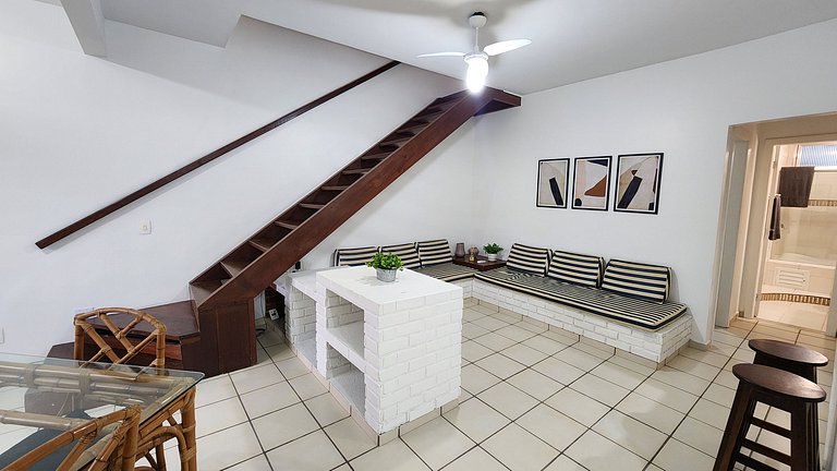 Duplex c/ Hidro - Cond. Luxo c/ 3 Praias