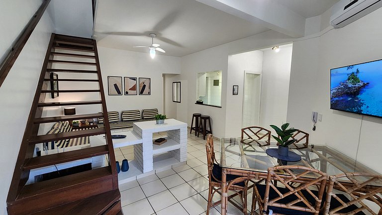 Duplex c/ Hidro - Cond. Luxo c/ 3 Praias