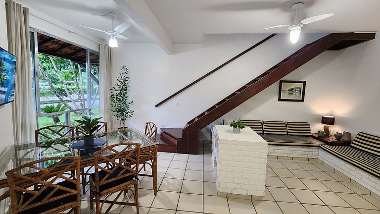 Duplex c/ Hidro - Cond. Luxo c/ 3 Praias