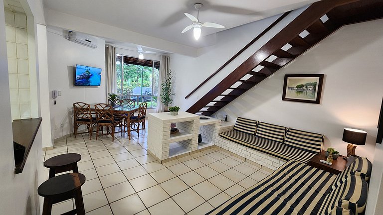 Duplex c/ Hidro - Cond. Luxo c/ 3 Praias